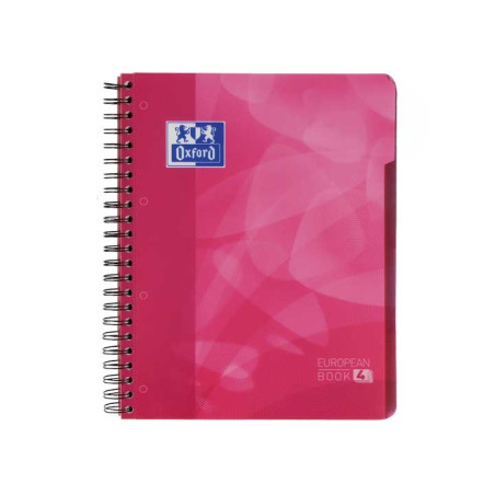 CUADERNO OXFORD "EUROPEANBOOK 4 LAGOON CON 4 SEPARADORES" A4+ 120h