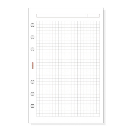 RECAMBIO AGENDA FINOCAM "50h CUADRÍCULA: R540"