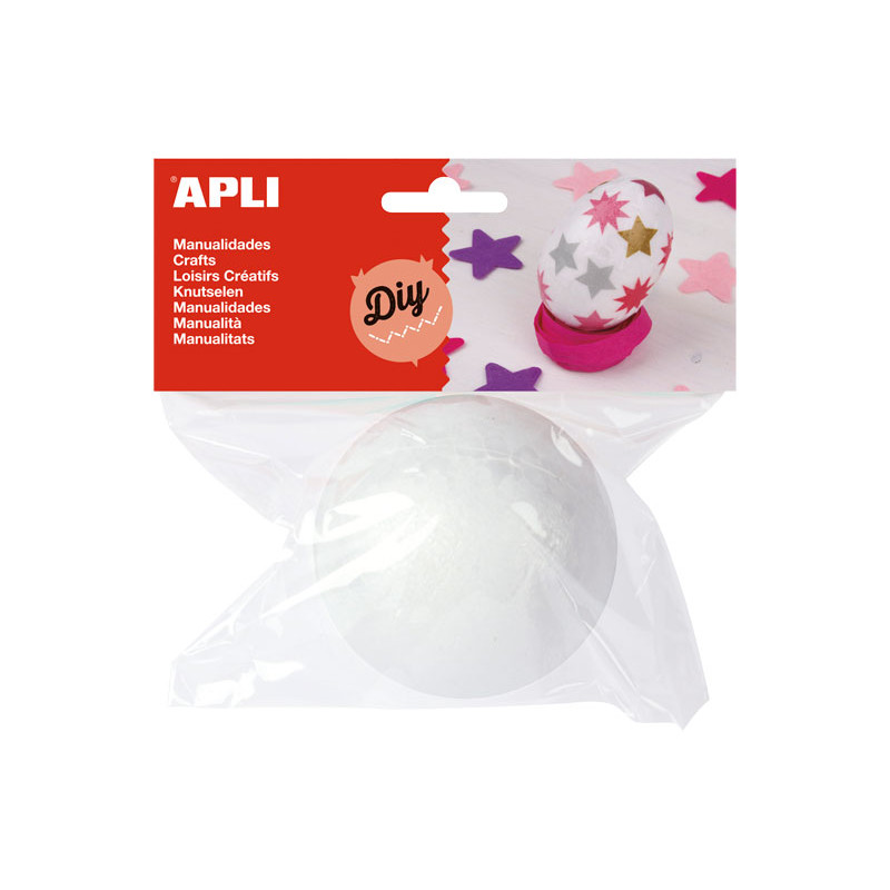 PACK 1 BOLA POREXPAN APLI KIDS 80 mm PACK 1 BOLA POREXPAN APLI KIDS 80 mm