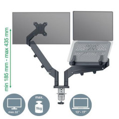 BRAZO PARA MONITOR Y PORTÁTIL LEITZ ERGO SPACE SAVING