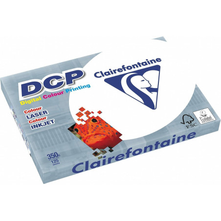 PAQUETE 125h PAPEL CLAIREFONTAINE DCP 350gr A3