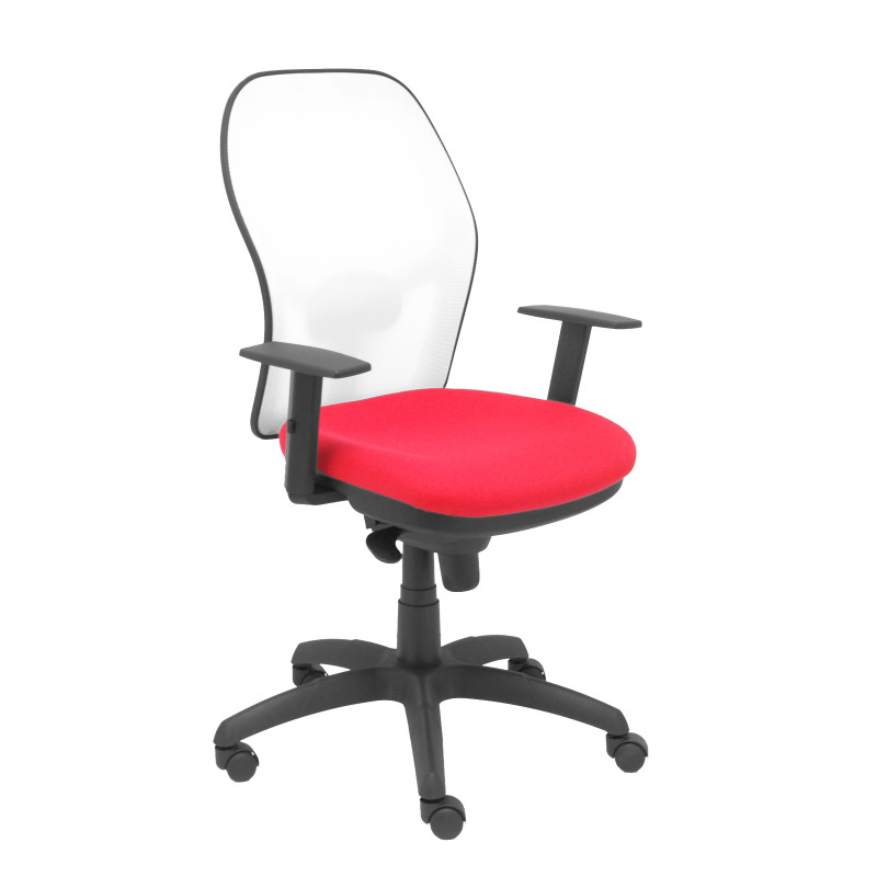 SILLA JORQUERA BALI CON BRAZOS MALLA BLANCA