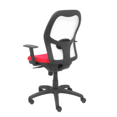 SILLA JORQUERA BALI CON BRAZOS MALLA BLANCA