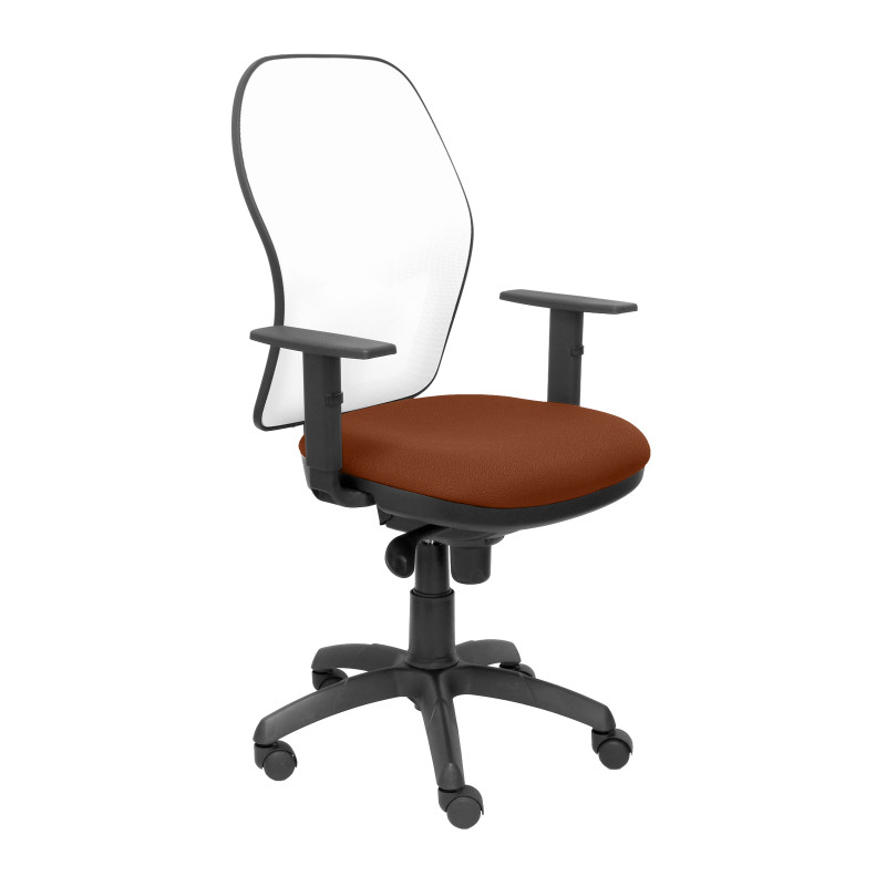 SILLA JORQUERA BALI CON BRAZOS MALLA BLANCA