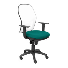 SILLA JORQUERA BALI CON BRAZOS MALLA BLANCA