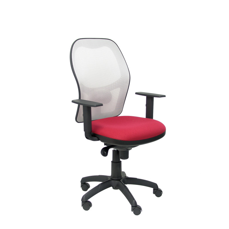 SILLA JORQUERA BALI CON BRAZOS MALLA BLANCA