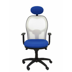 SILLA JORQUERA BALI CON CABECERO MALLA BLANCA