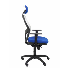SILLA JORQUERA BALI CON CABECERO MALLA BLANCA