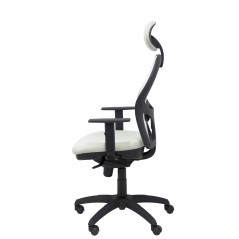 SILLA JORQUERA BALI CON CABECERO MALLA BLANCA