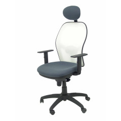SILLA JORQUERA BALI CON CABECERO MALLA BLANCA
