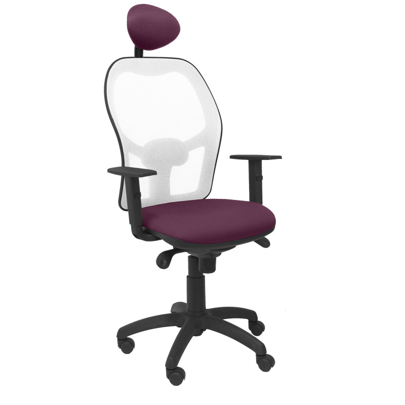 SILLA JORQUERA BALI CON CABECERO MALLA BLANCA SILLA JORQUERA BALI CON CABECERO MALLA BLANCA