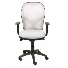 SILLA JORQUERA BALI CON BRAZOS MALLA GRIS