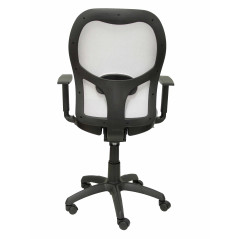 SILLA JORQUERA BALI CON BRAZOS MALLA GRIS