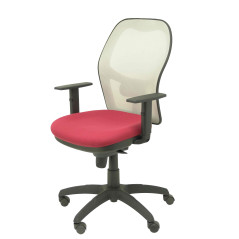 SILLA JORQUERA BALI CON BRAZOS MALLA GRIS