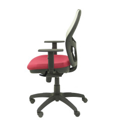 SILLA JORQUERA BALI CON BRAZOS MALLA GRIS