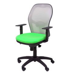 SILLA JORQUERA BALI CON BRAZOS MALLA GRIS