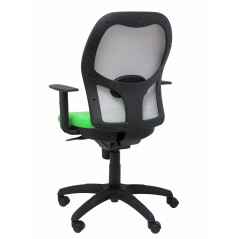 SILLA JORQUERA BALI CON BRAZOS MALLA GRIS