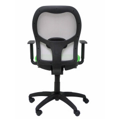 SILLA JORQUERA BALI CON BRAZOS MALLA GRIS