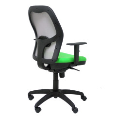 SILLA JORQUERA BALI CON BRAZOS MALLA GRIS