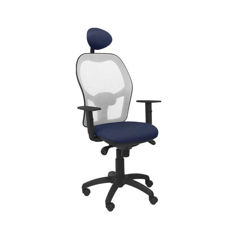 SILLA JORQUERA TELA CON CABECERO MALLA GRIS SILLA JORQUERA TELA CON CABECERO MALLA GRIS