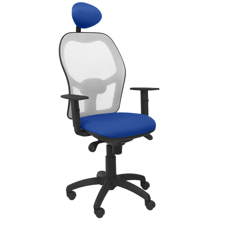 SILLA JORQUERA TELA CON CABECERO MALLA GRIS SILLA JORQUERA TELA CON CABECERO MALLA GRIS