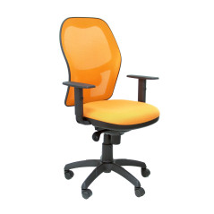 SILLA JORQUERA BALI CON BRAZOS MALLA NEGRA