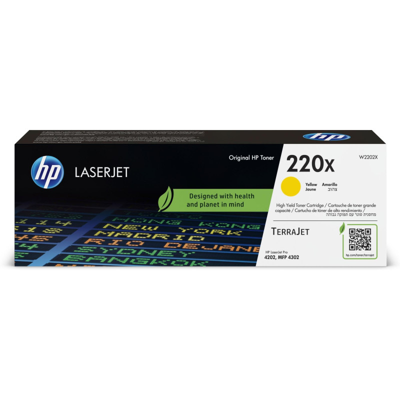 TÓNER ORIGINAL HP Nº220X TÓNER ORIGINAL HP Nº220X