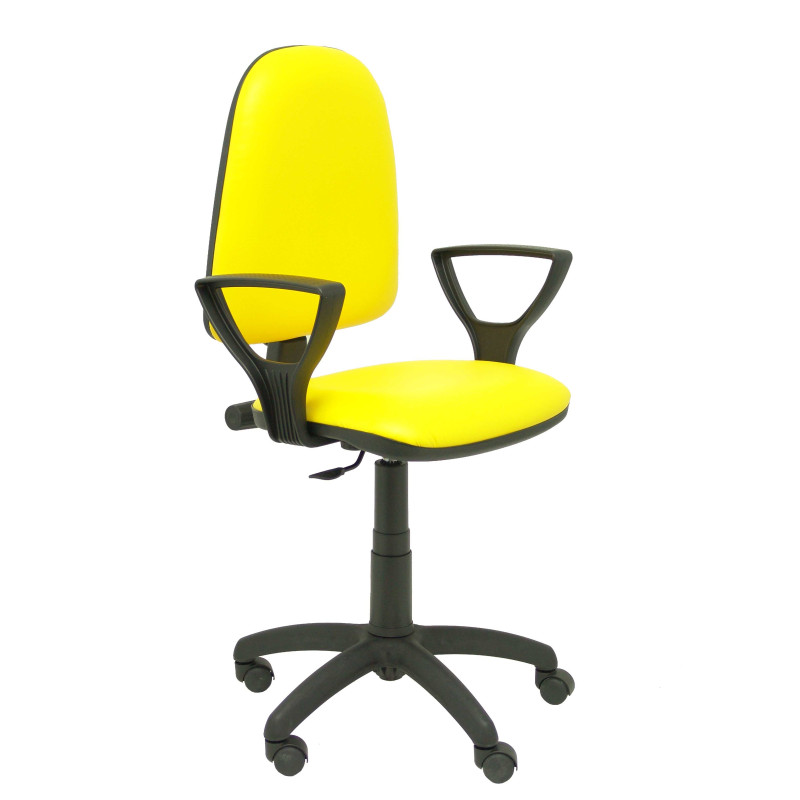 SILLA OPERATIVA AYNA SIMILPIEL CON BRAZOS