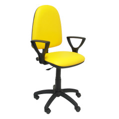 SILLA OPERATIVA AYNA SIMILPIEL CON BRAZOS