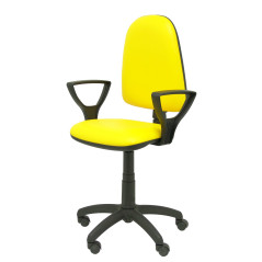 SILLA OPERATIVA AYNA SIMILPIEL CON BRAZOS