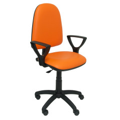 SILLA OPERATIVA AYNA SIMILPIEL CON BRAZOS