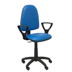 SILLA OPERATIVA AYNA SIMILPIEL CON BRAZOS