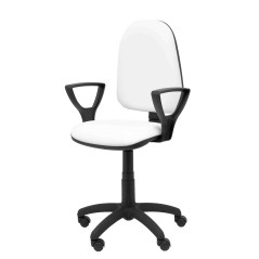 SILLA OPERATIVA AYNA SIMILPIEL CON BRAZOS