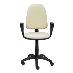 SILLA OPERATIVA AYNA SIMILPIEL CON BRAZOS
