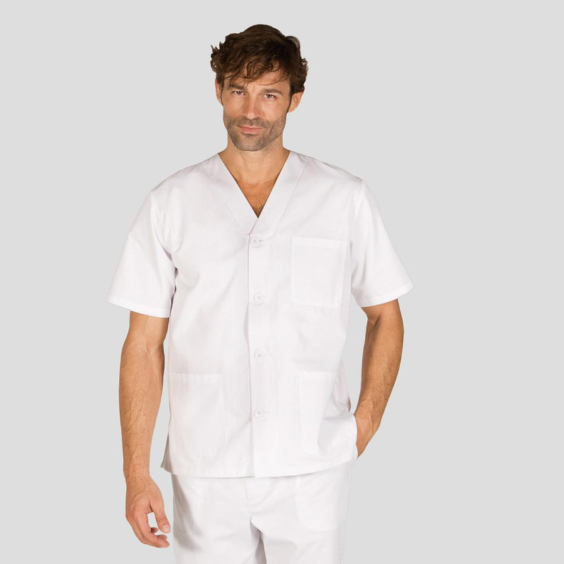BLUSA UNISEX SANITARIO ABOTONADA
