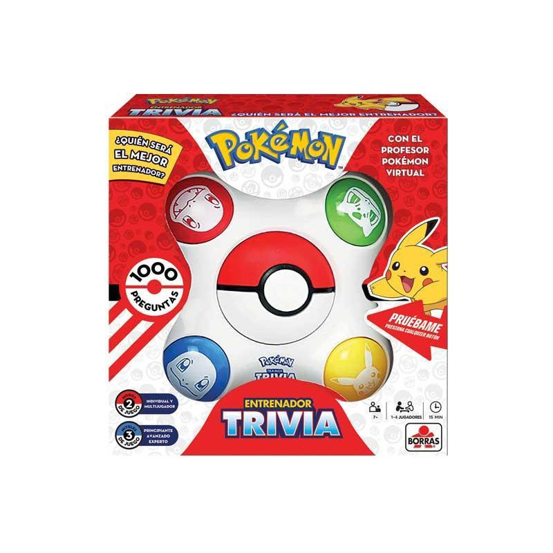 JUEGO BORRAS "POKEMON ENTRENADOR TRIVIA" JUEGO BORRAS "POKEMON ENTRENADOR TRIVIA"