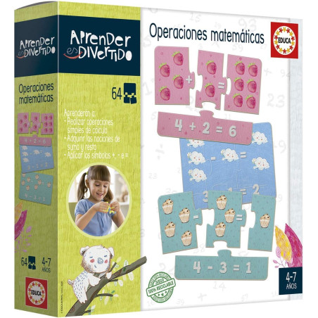 JUEGO EDUCA "APRENDER ES DIVERTIDO: OPERACIONES MATEMÁTICAS"