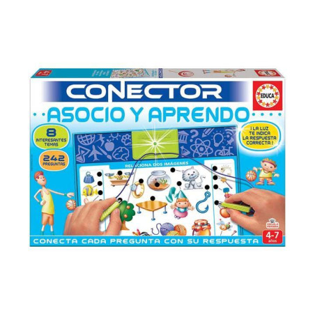 JUEGO EDUCA CONECTOR "ASOCIO Y APRENDO"