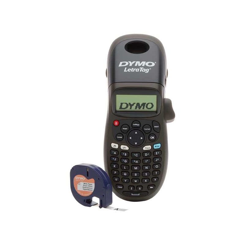 ROTULADORA DYMO LETRATAG 100H EDICIÓN ESPECIAL NEGRO ROTULADORA DYMO LETRATAG 100H EDICIÓN ESPECIAL NEGRO