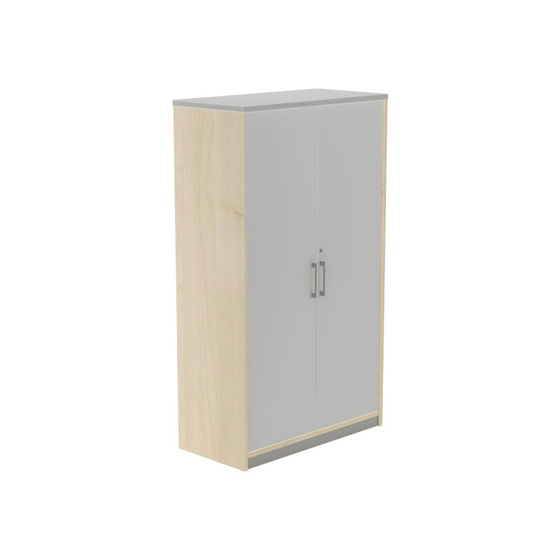 ARMARIO LIBRERÍA ROCADA SERIE STORE  HAYA - GRIS 156x90cm