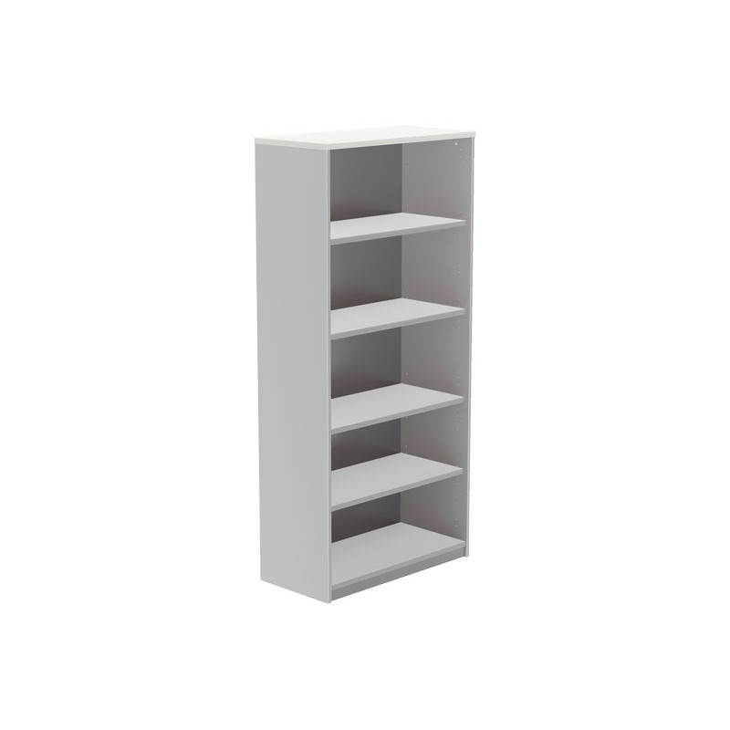 ARMARIO LIBRERÍA ROCADA SERIE STORE ALUMINIO - BLANCO 195x90cm ARMARIO LIBRERÍA ROCADA SERIE STORE ALUMINIO - BLANCO 195x90cm