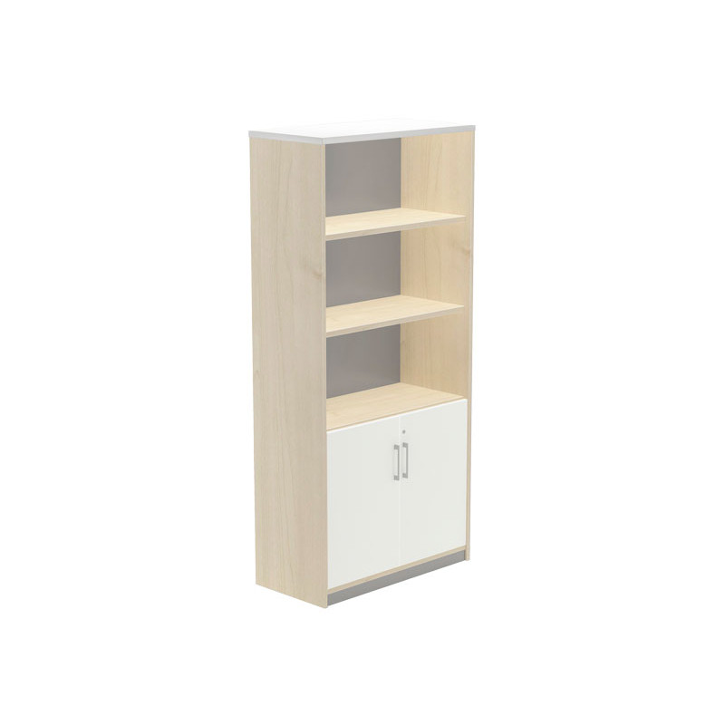 ARMARIO PUERTAS BAJAS ROCADA SERIE STORE HAYA - BLANCO 195x90cm ARMARIO PUERTAS BAJAS ROCADA SERIE STORE HAYA - BLANCO 195x90cm