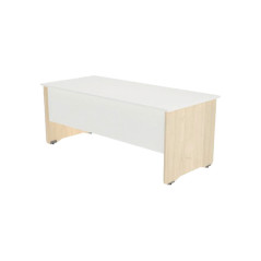 MESA ROCADA SERIE WORK 160x80cm HAYA-BLANCO
