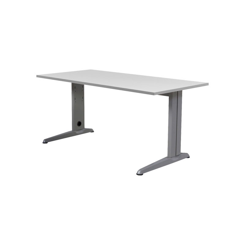 MESA ROCADA SERIE WORK 200x80cm ALUMINIO-GRIS MESA ROCADA SERIE WORK 200x80cm ALUMINIO-GRIS
