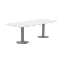 MESA REUNIÓN ROCADA MEETING 220x100cm ESTRUCTURA ALUMINIO BLANCO