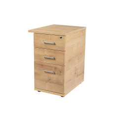 BUCK ROCADA "STORE" 2 CAJONES Y CARPETERO 47x72cm ROBLE