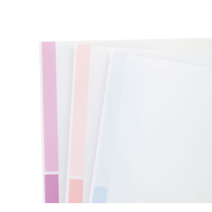 PACK 12 DOSSIER UÑERO TARIFOLD "COLOR DREAM" A4