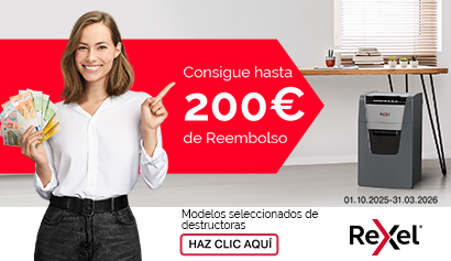 Reembolso Rexel Destructoras T