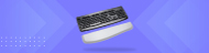 Reposamuñecas y alfombrillas para teclado